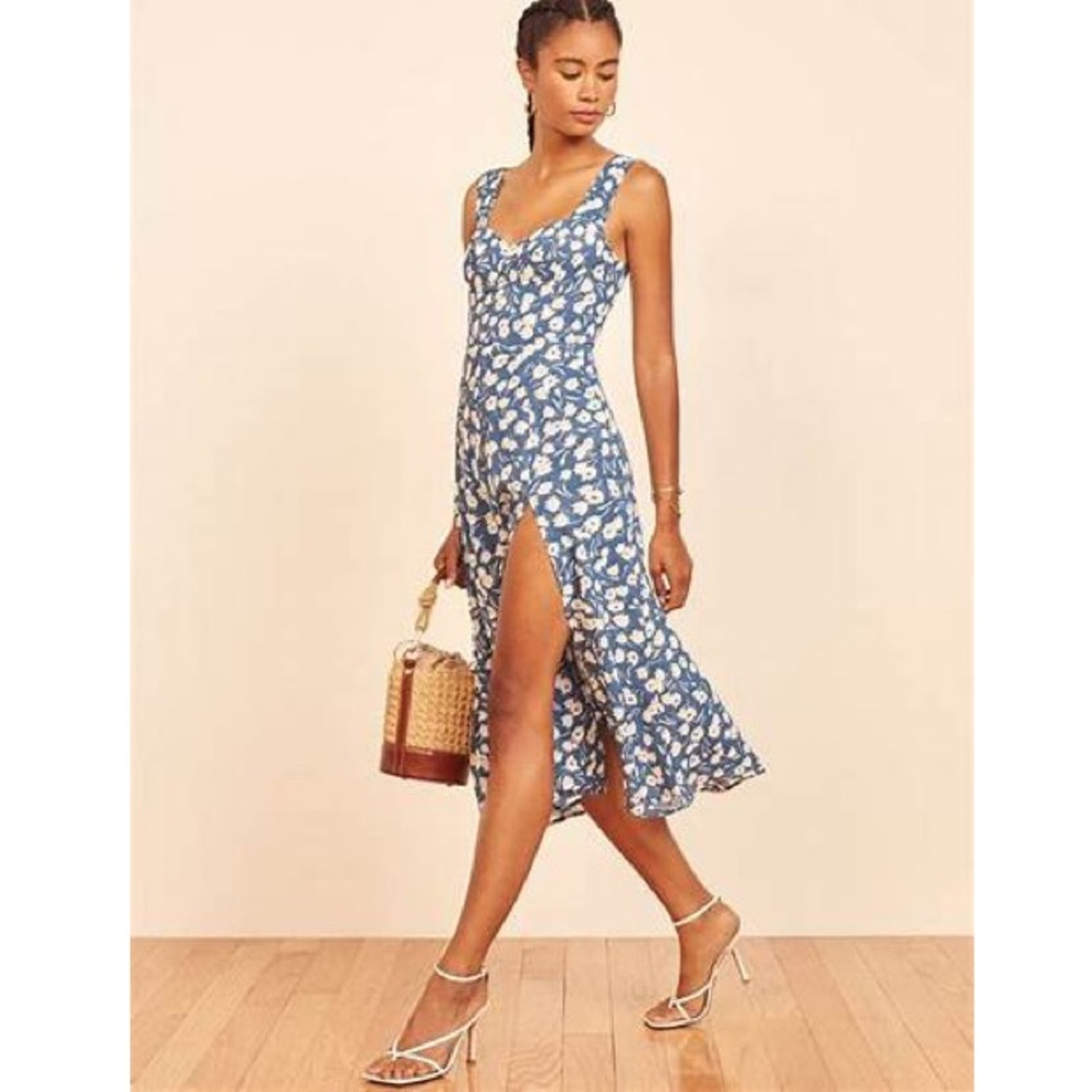 Reformation Fulton Dress in Tuli